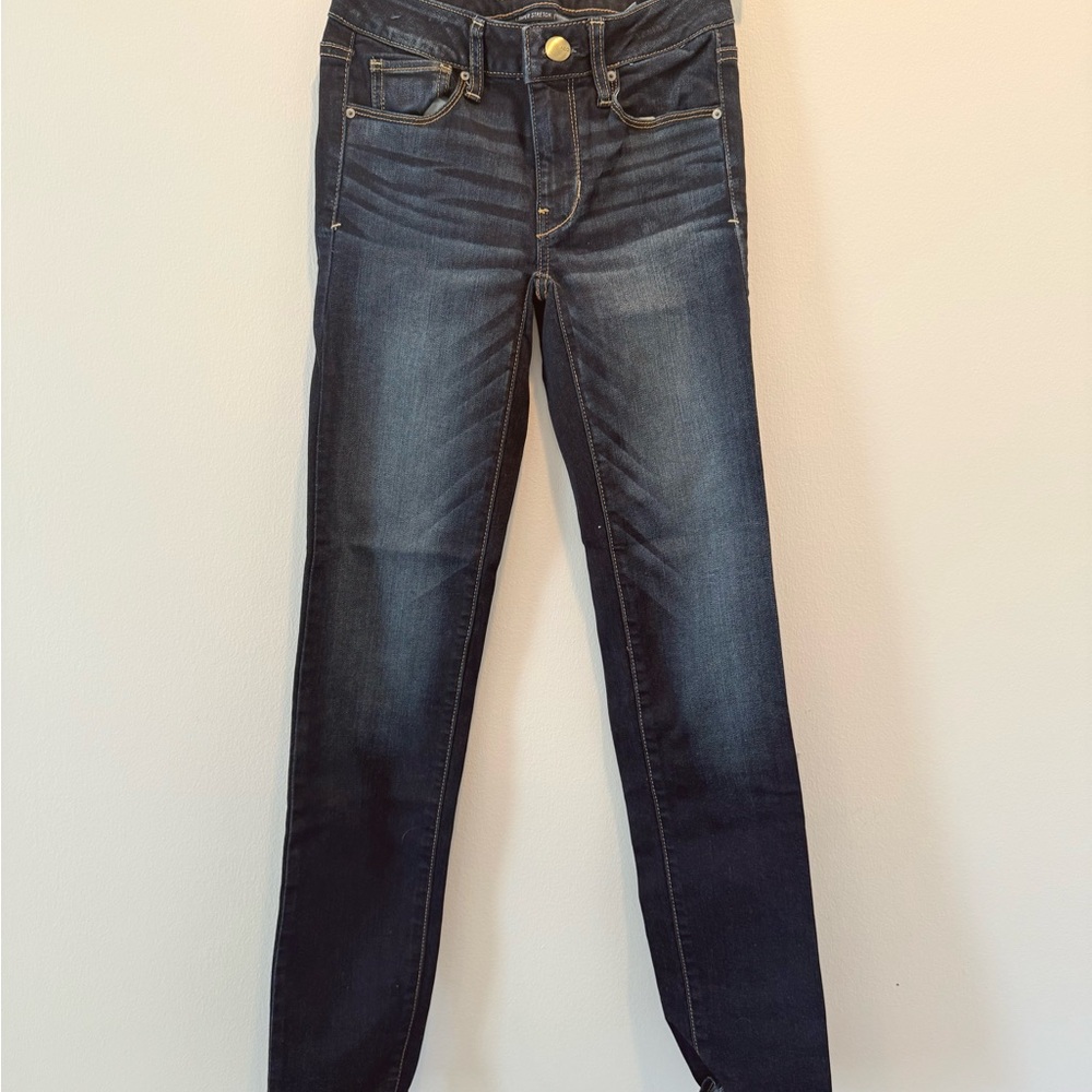 American Eagle Outfitters Dark Blue Skinny Jeans